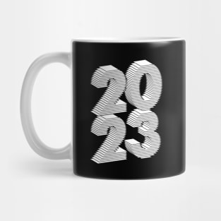 2023 white stack Mug